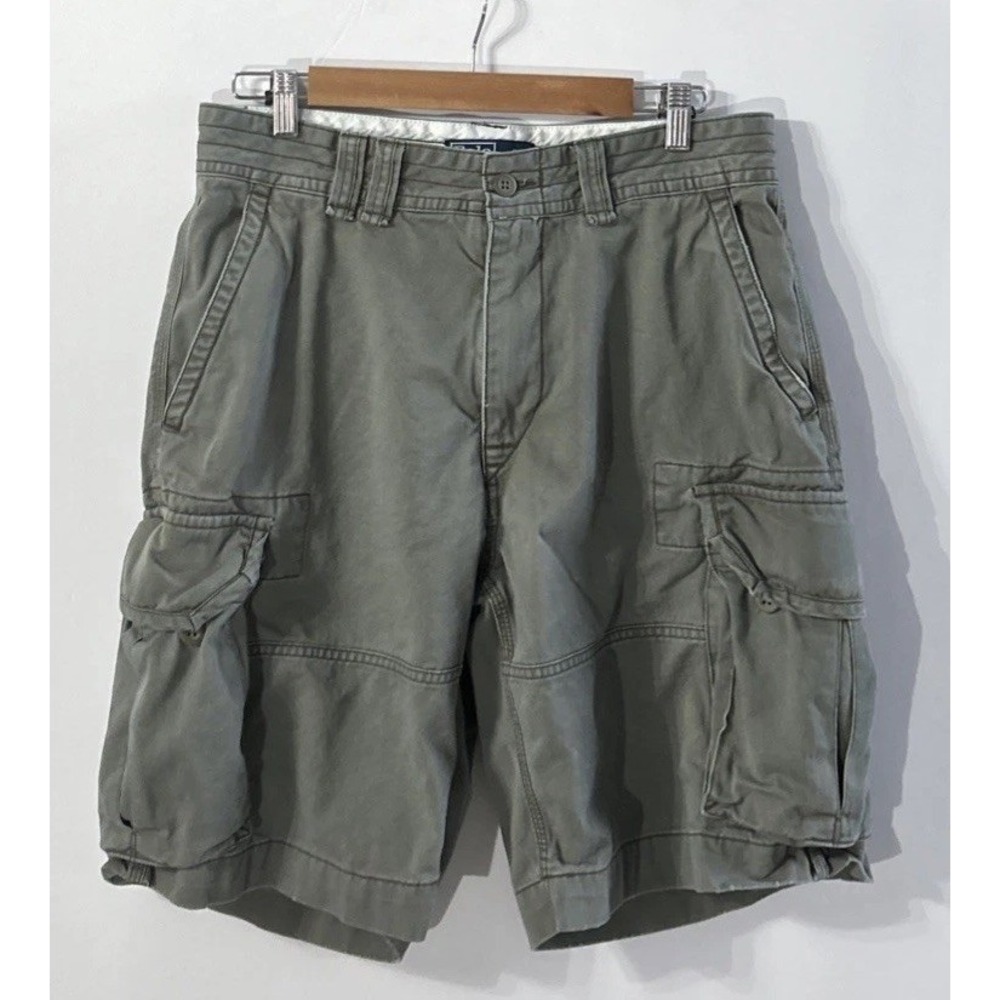 Mens‎ Polo Ralph Lauren Gellar Fatigue Cargo Shorts Sz 32 32x10